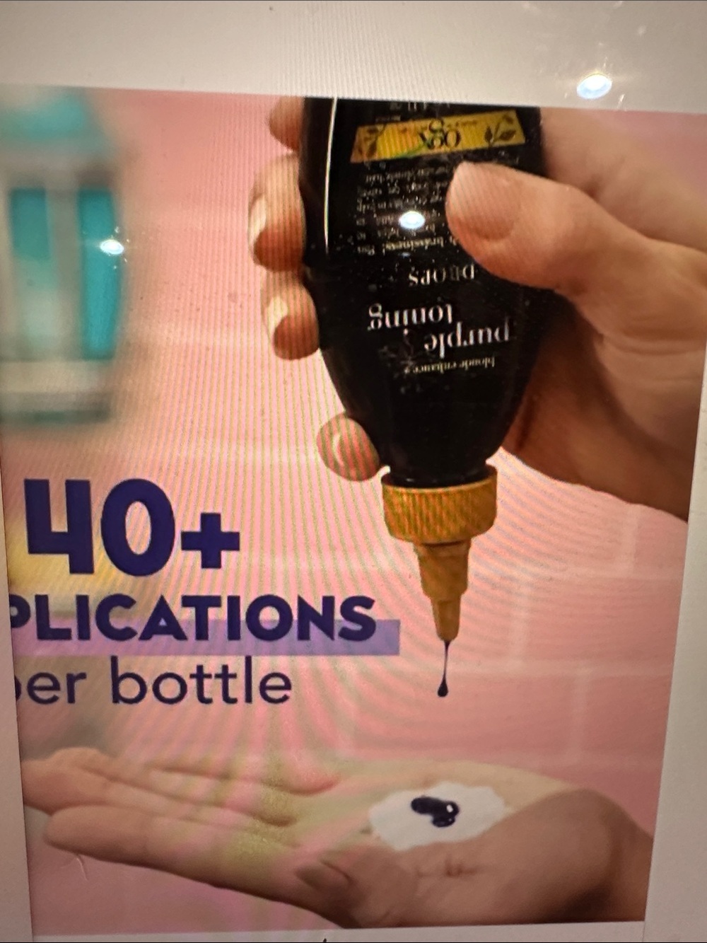 OGX Blonde Enhance+ Purple Toning Drops — Purple, 3 bottles - Picture 5 of 8